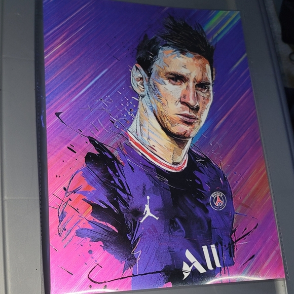 Ronaldo vs Messi 3D Holographic Lenticular Poster, Soccer - Picture 3 of 3